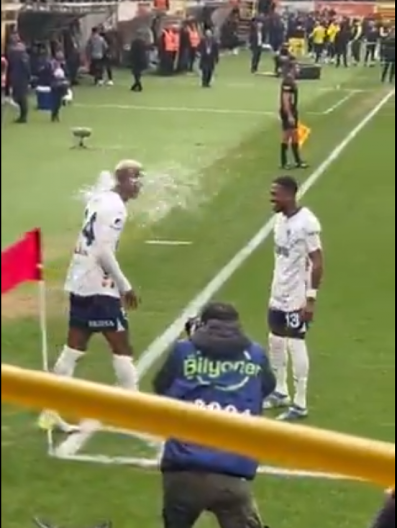 SKANDAL U TURSKOJ Tadićev i Kostićev saigrač pogođen u glavu (VIDEO)