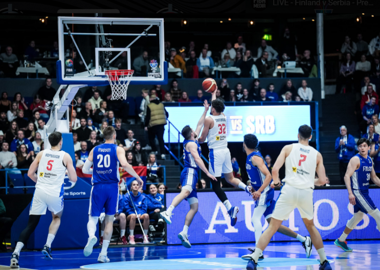 "ČOPOR VUKOVA" RAZBIJEN U ESPU Srbija na krilima NBA Petruševa preživela rafalnu paljbu Finske za 5/5