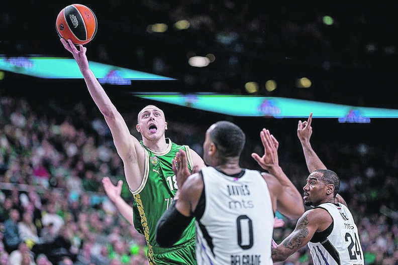 HAOS Posle meča Partizana i Žalgirisa došlo je do OPŠTE TUČE