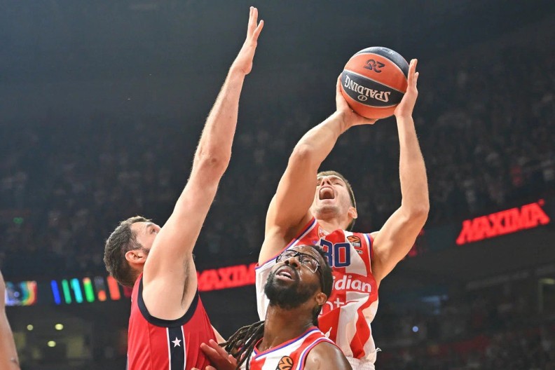 ŠOKANTAN PORAZ U TRILERU Crveno-beli pali u drami, Milano odneo veliku pobedu i napravio ogroman problem Zvezdi u borbi za plej-of Evrolige