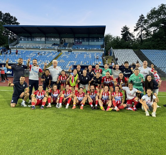 POBEDILE NAJVEĆEG RIVALA U GOSTIMA I OSVOJILE TITULU Zvezda prvak ponovo!