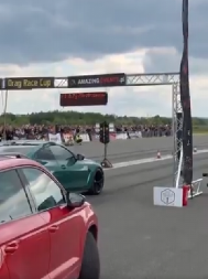 UZNEMIRUJUĆE Automobil na drift trci uleteo u publiku, nastao potpuni haos, ima teško povređenih (VIDEO)