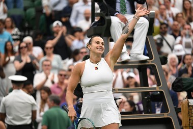 BELORUSKINJA NE STAJE Sabalenka u četvrtfinalu Vimbldona