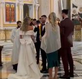 SPORTSKA SVADBA GODINE Luka Vildoza i Milica Tasić se venčali u Hramu Svetog Save (VIDEO)