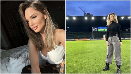 SVE ZBOG PORODICE Kažu da liči na Breskvicu, a sada je dala otkaz zbog fudbalera Zvezde i dolazi u Beograd (FOTO)