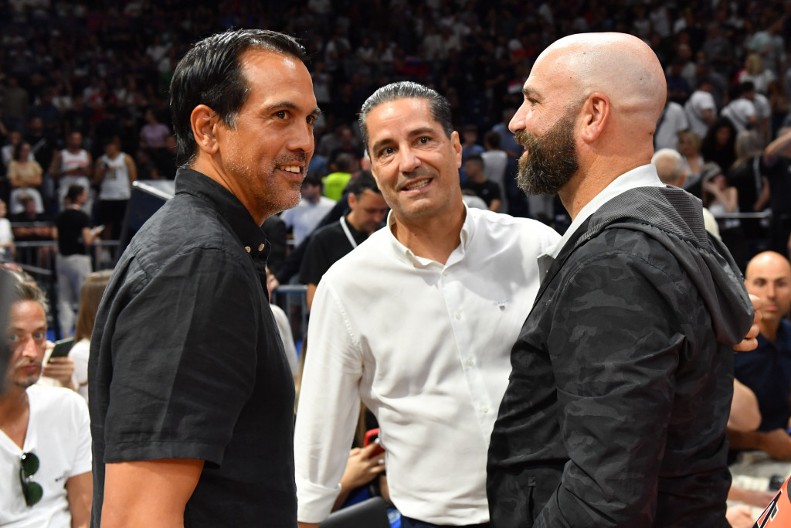 SA FLORIDE U ARENU Erik Spolstra stigao da gleda Jovića i Srbiju protiv Slovenije