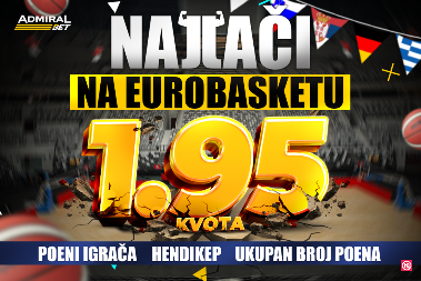 EVROBASKET NA POMOLU – ORLOVI KREĆU U POHOD NA ZLATO