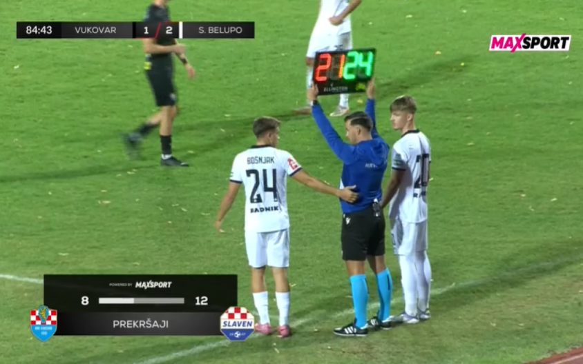 KAKVA LUDNICA U HRVATSKOJ Fudbaler ušao u igru i posle samo 17 sekundi dobio crveni karton