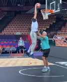 TRENINZI SLOVENIJE SU POTPUNI HIT Dončić zakucao preko oca, Saša završio na posteru (VIDEO)