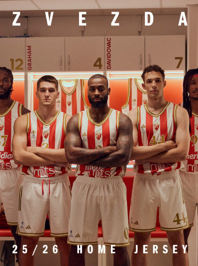 Zvezda objavila prvi dres za narednu sezonu!