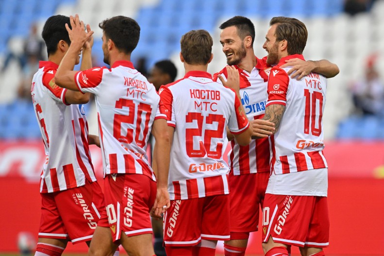 ZVEZDA SILNA PROTIV ŽELEZNIČARA Het-trik Kataija, dve asistencije Arnautovića i nova ubedljiva pobeda crveno-belih