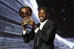DEMBELE OSVOJIO ZLATNU LOPTU Francuz proglašen za najboljeg fudbalera na svetu