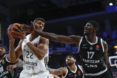 Košarkaši Partizana bili na ivici preokreta, ali je Real Madrid odneo pobedu