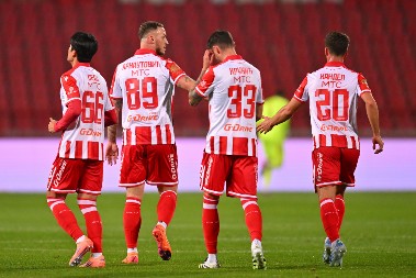 NEKA SE SPREMI BRAGA Rapsodija Zvezde na praznoj "Marakani" i ubedljiva pobeda pred put u Portugal