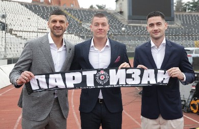 PARTIZAN PROMOVISAO ZDJELARA I MITROVIĆA: Došli smo zbog šampionske titule