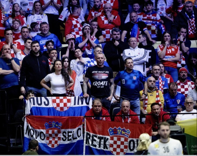 SKANDAL I REPRESIJA Hrvatima oduzeli zastave, kivni na EHF i Dance: GORČINA I UGAŠEN SAN