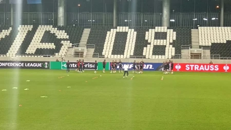 Zagrevanje na "Lugano Areni": Pogledajte atmosferu sa treninga Zvezde (VIDEO)