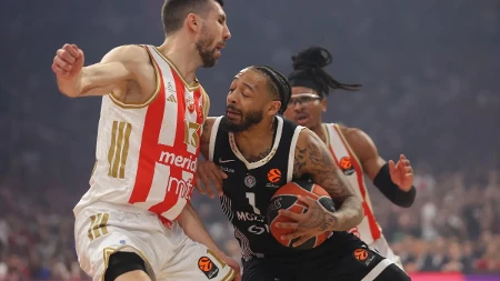 Zvezda ispred Partizana: Ovako izgleda tabela Evrolige pred "večiti" derbi
