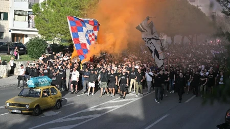 Predao se naci-kolovođa Torcide: Natpisom na majici pokazao šta misli