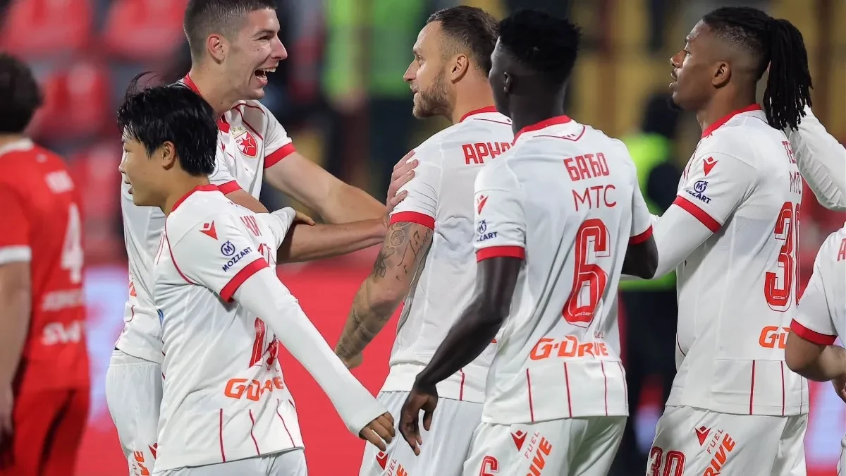 Jedinstvo - Crvena zvezda: Novi gol Arnautovića