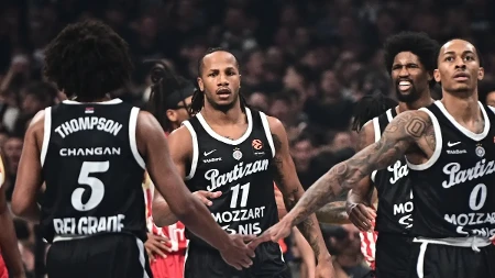 Crno-beli na vrućem gostovanju: Partizan čeka paklen zadatak protiv Žalgirisa 