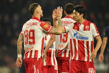 ŽELEZNIČAR - CRVENA ZVEZDA Kostov nastavio da rešeta, crveno-beli pred pobedom, 0:3