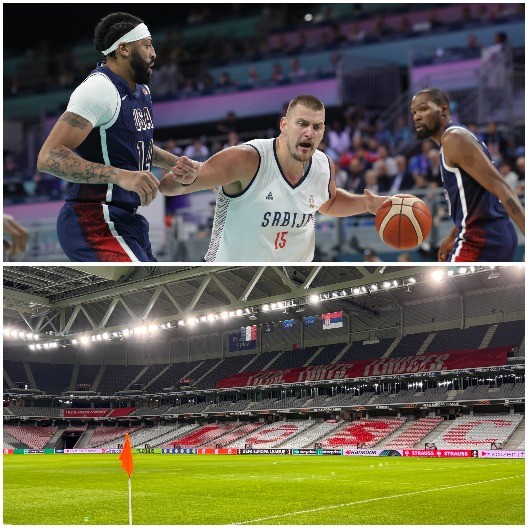 MESTO LOŠIH USPOMENA PO SRPSKI SPORT Zvezda igra na stadionu na kom su košarkaši Srbije doživeli bolne poraze, a ne pamte ga po lepom ni teniseri