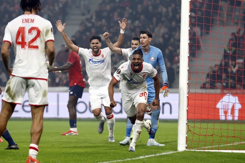 LIL - CRVENA ZVEZDA Crveno-beli sve bliži ogromnoj pobedi, 0:1