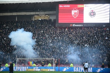 JEZIVE SLIKE Evo kako je izgledala južna tribina posle derbija (FOTO)