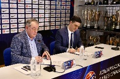 SVE SPREMNO ZA SPEKTAKL U NIŠU Čović i Pavlović potpisali ugovor o organizaciji finalnog turnira Kupa Radivoj Korać