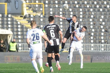 PARTIZAN - TSC Gosti uzvratili udarac u finišu poluvremena - 2:1