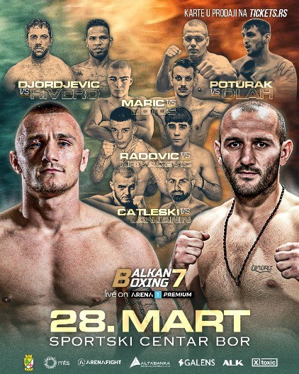 Ovo su sve borbe na Balkan Boxing 7 u Boru: Almir Memić juri istorijski nokaut u glavnom meču večeri!