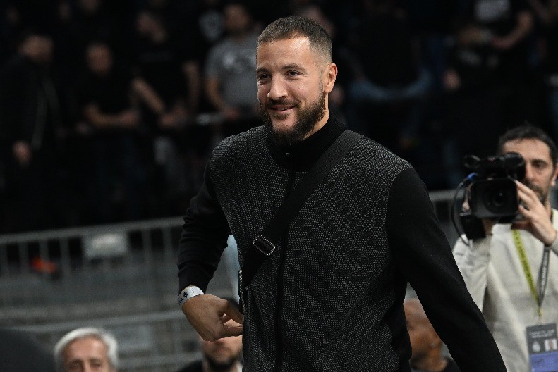 "GROBARI" U TRANSU Žofri Lovernj u Areni na utakmici Partizana i Asvela 