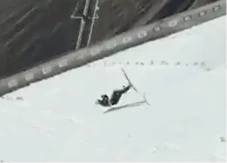 HITNO PREBAČEN U BOLNICU Jeziv pad na Planici koji je potresao region (VIDEO)