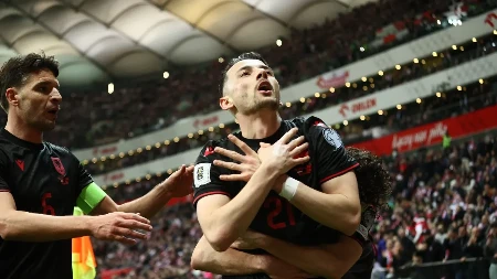 SRAMNA PROVOKACIJA ALBANCA Fudbaler Dinama iz Zagreba dao gol, pa zgrozio Srbiju