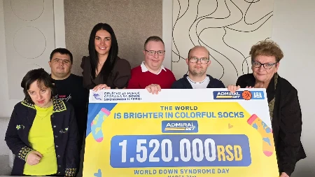 ZAVRŠENA HUMANITARNA KAMPANJA „SVET JE LEPŠI U ŠARENIM ČARAPAMA“