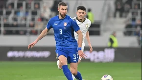 SRBIJA - SAUDIJSKA ARABIJA "Makazice" Strahinje Pavlovića za izjednačenje, a Mitrović za totalni preokret! - 2:1