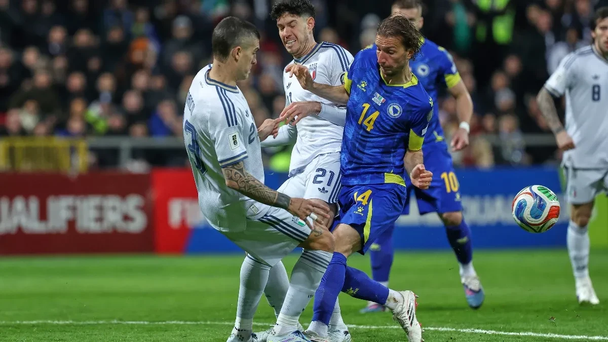 BOSNA I HERCEGOVINA - ITALIJA Muk u Zenici, "azuri" vode, neverovatna greška