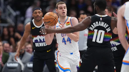 KAD NEMA NIKOLE, MOŽE DRUGI NIKOLA Jokić nije igrao, ali je drugi Srbin upisao dabl-dabl - Denver osigurao domaći teren (VIDEO)