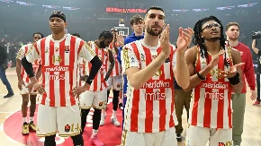 OVO BI BIO BAŠ TEŽAK IZAZOV Evo protiv koje ekipe Zvezda ima najveću verovatnoću da igra u potencijalnom plej-ofu Evrolige