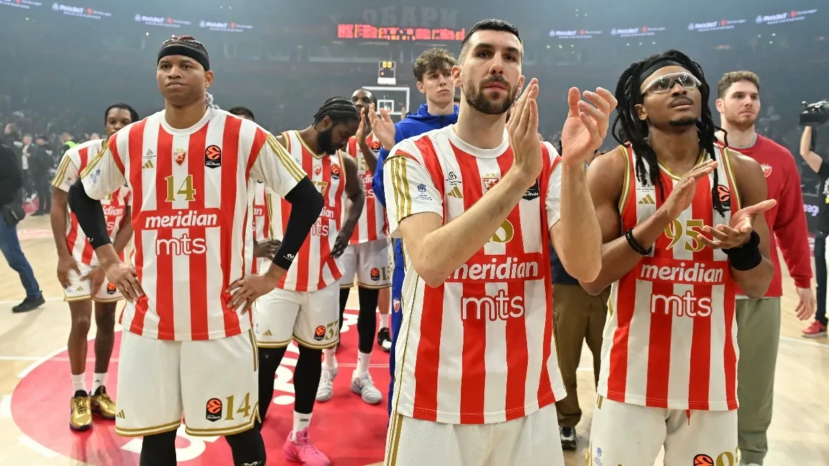 OVO BI BIO BAŠ TEŽAK IZAZOV Evo protiv koje ekipe Zvezda ima najveću verovatnoću da igra u potencijalnom plej-ofu Evrolige