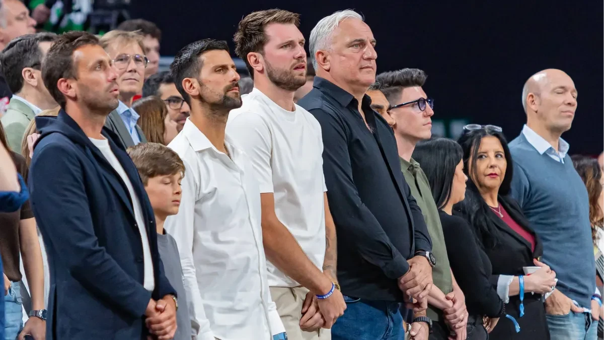 SAMO SE JEDAN RADOVAO Evo kako su Novak Đoković i Luka Dončić reagovali na koševe 