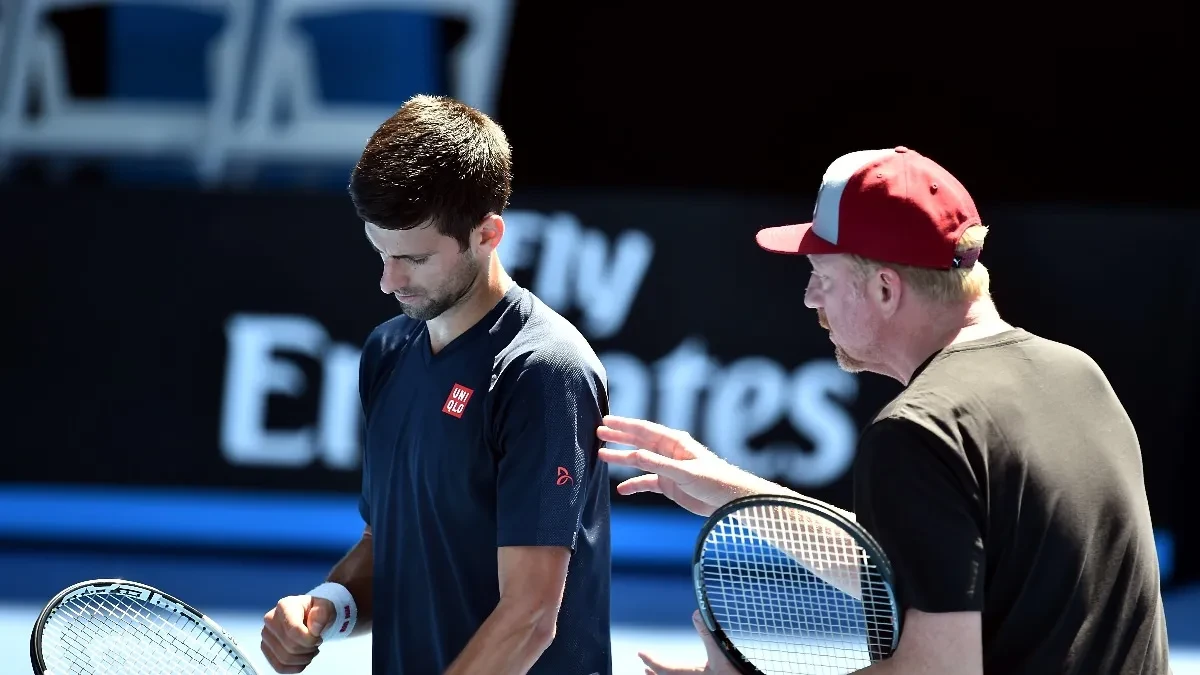 ĐOKOVIĆEV BIVŠI TRENER Boris Beker je samo jednom vikao na Novaka, evo i zašto