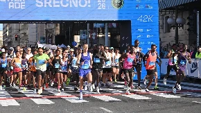 BEOGRADSKI MARATON Poslata moćna slika u svet, ispisana istorija, jedan čovek je sve zasenio