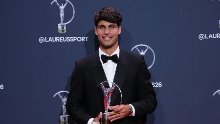 ALKARAZ JE SPORTISTA GODINE Novakov veliki rival dobio prestižnu nagradu