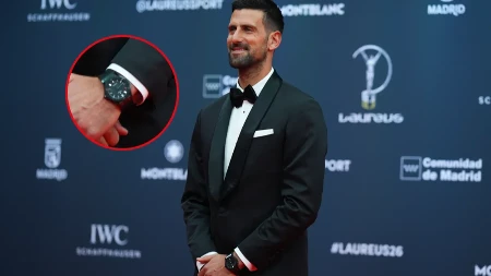 NOVAK PROŠETAO MOĆNU "ZVERKU" Evo koliko košta sat Novaka Đokovića koji je nosio tokom dodele Laureus nagrada (FOTO)