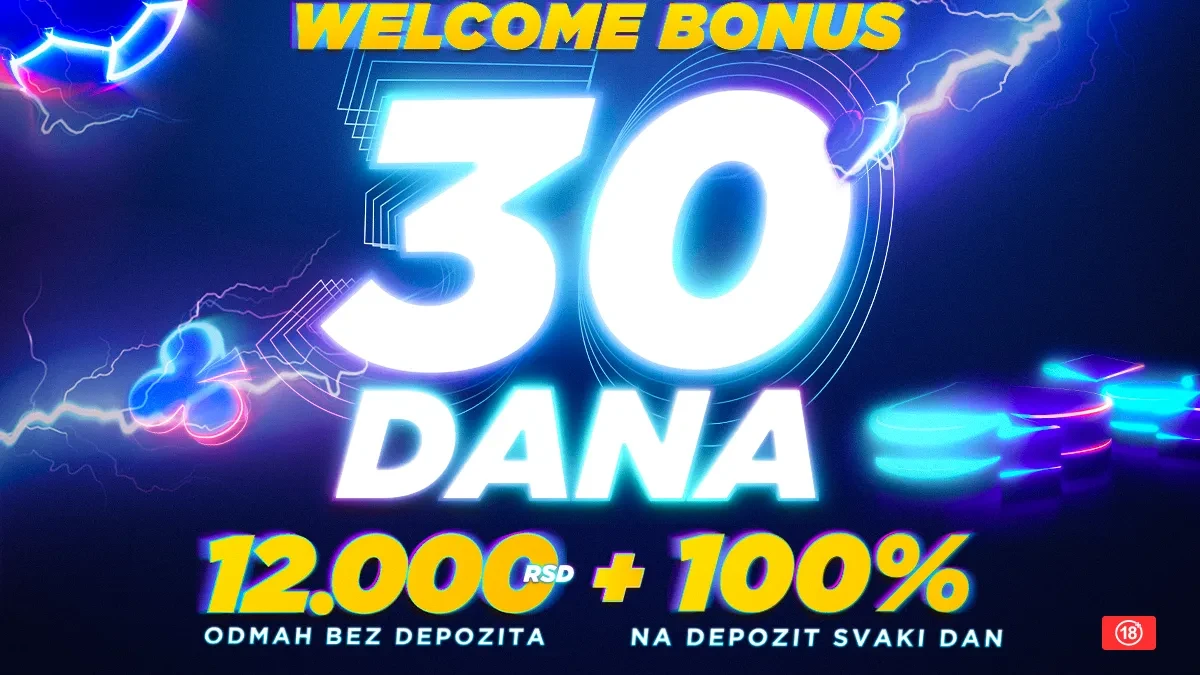 MESEC DOBRODOŠLICE – BONUS KOJI TRAJE 30 DANA