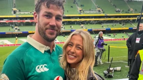 AMAJLIJA Kapiten ragbi selekcije Irske Kelan Doris uživa u ljubavi