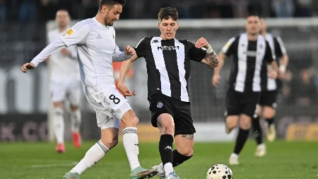 PARTIZAN - ČUKARIČKI Gosti ostali sa igračem manje - 0:0