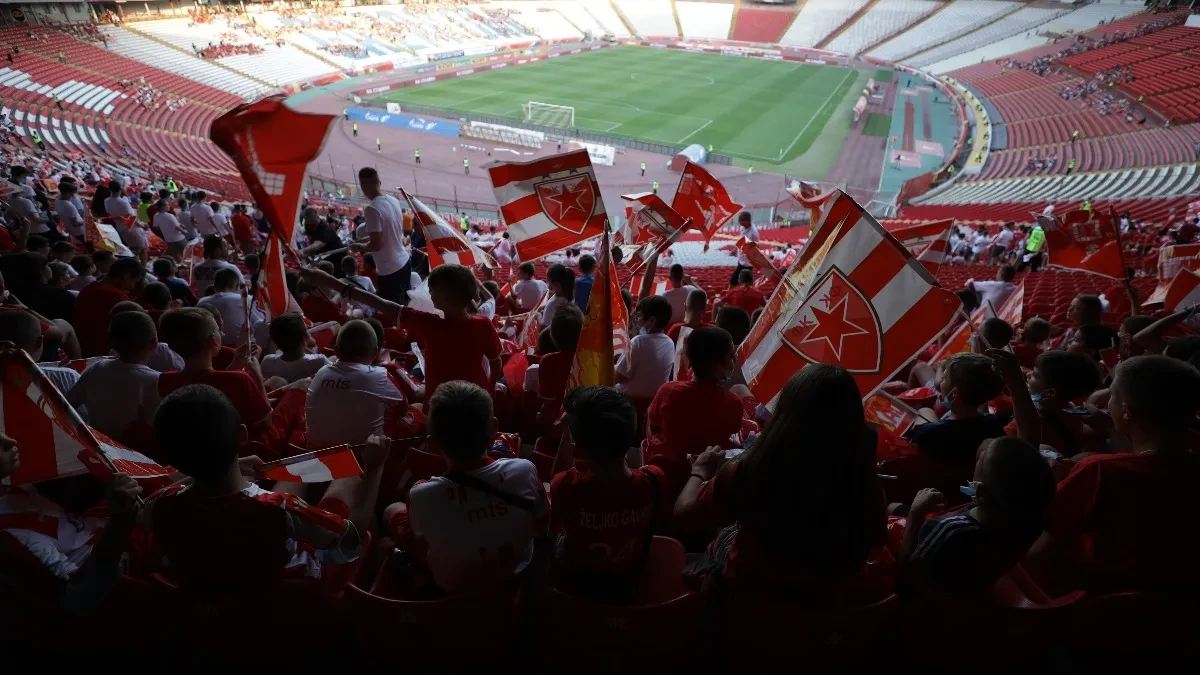 ZVEZDA OBRADOVALA MALIŠANE Fan zona za najmlađe protiv Spartaka 